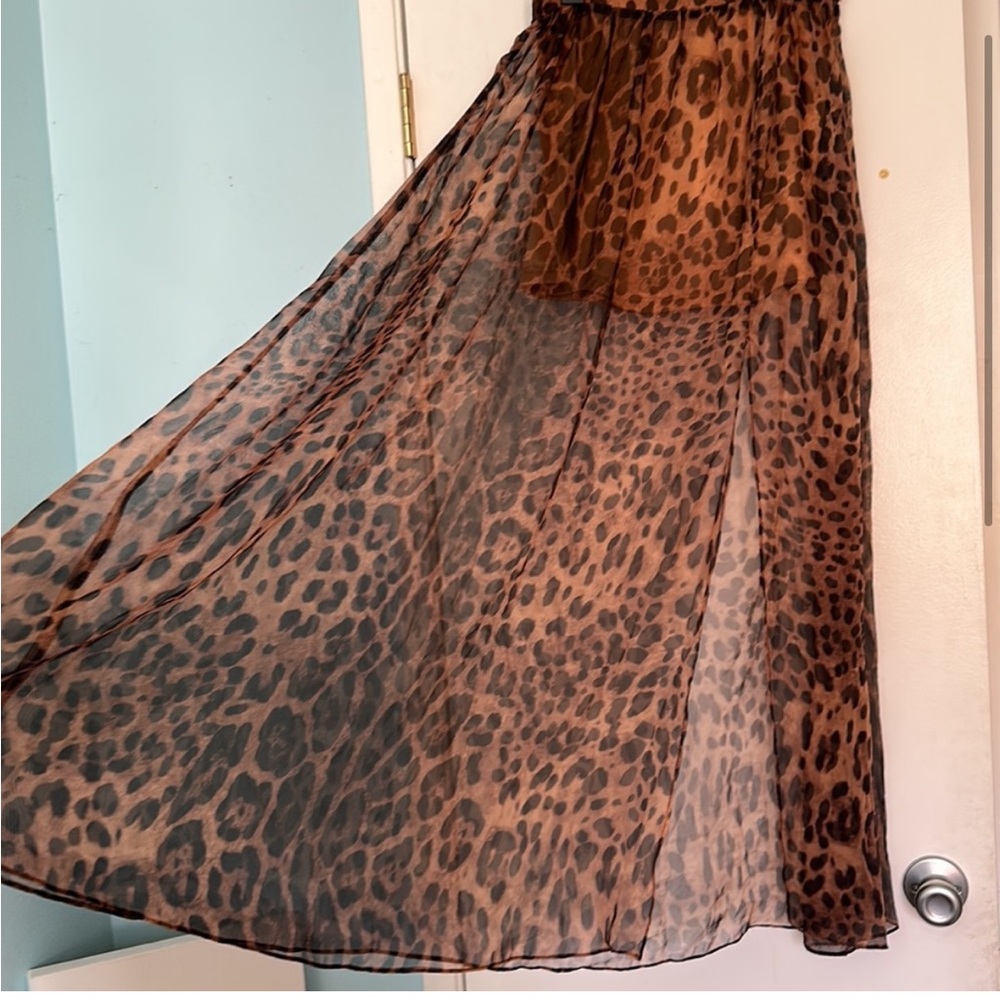 LEOPARD SKIRT - Picture 8 of 13